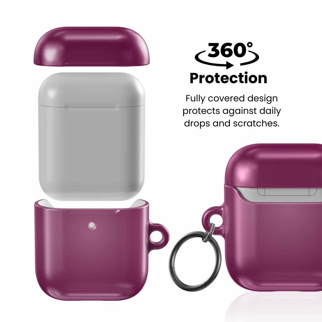 Plum AirPod Case - Image 2