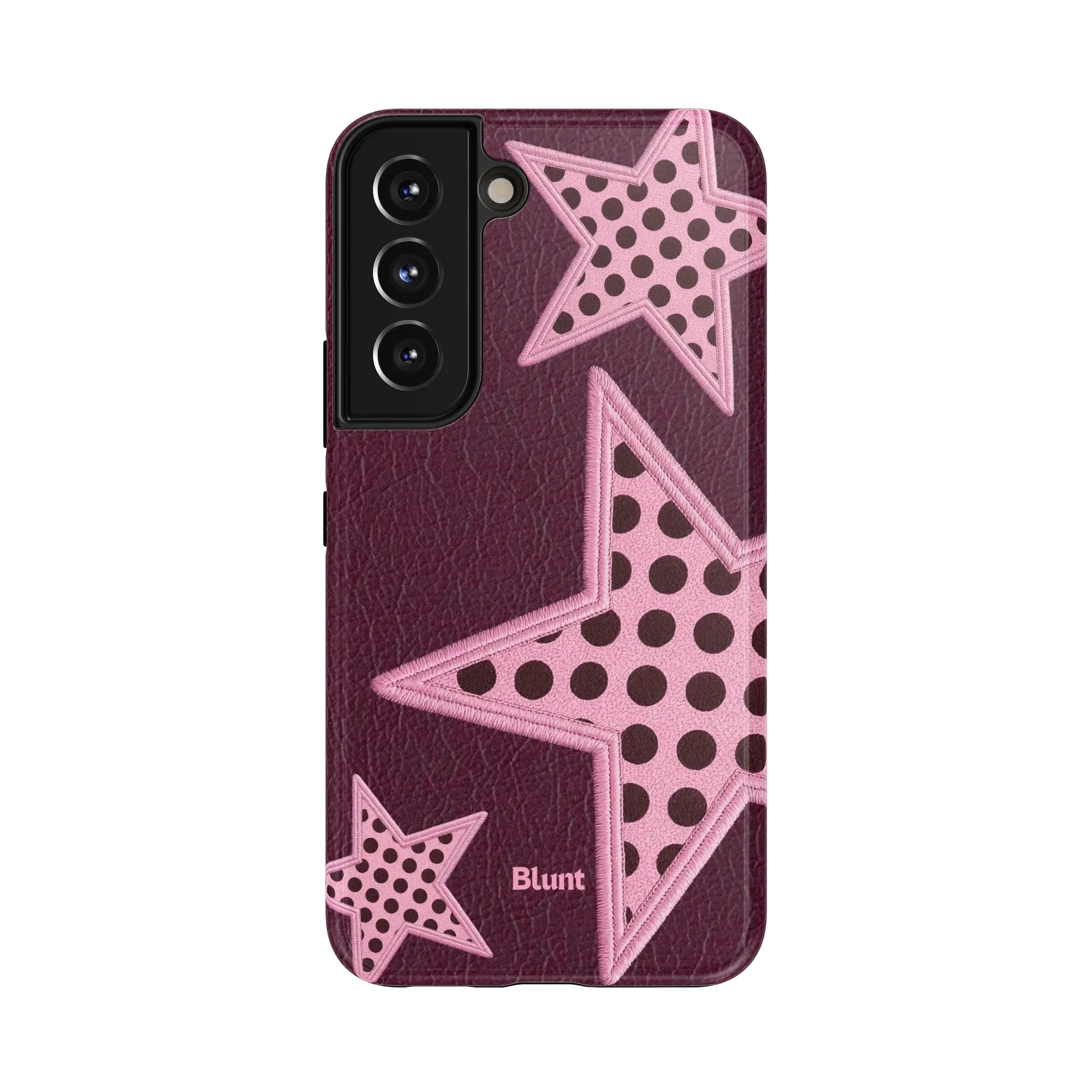 Plum Polka Star Samsung Case - Image 10