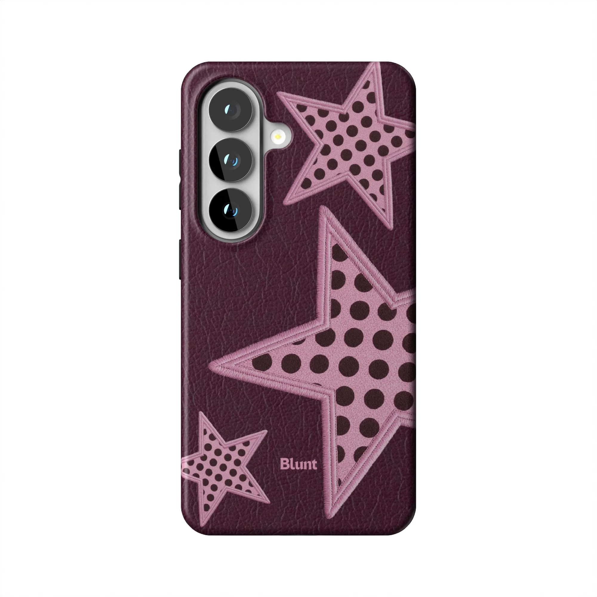 Plum Polka Star Samsung Case - Image 15
