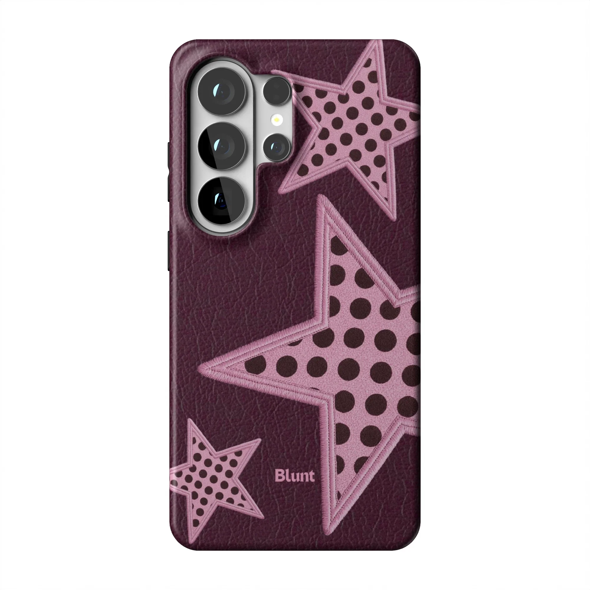 Plum Polka Star Samsung Case - Image 20