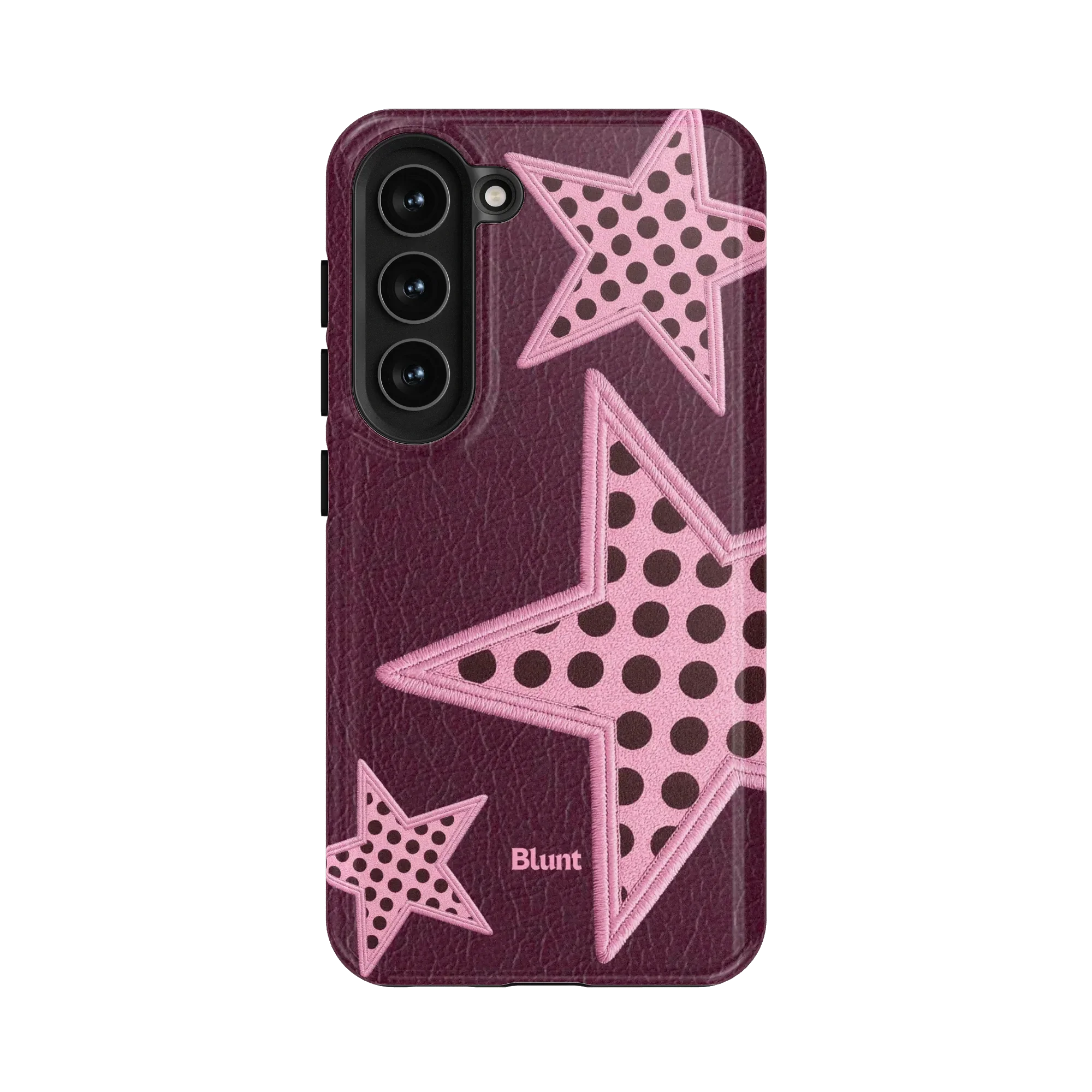 Plum Polka Star Samsung Case - Image 7