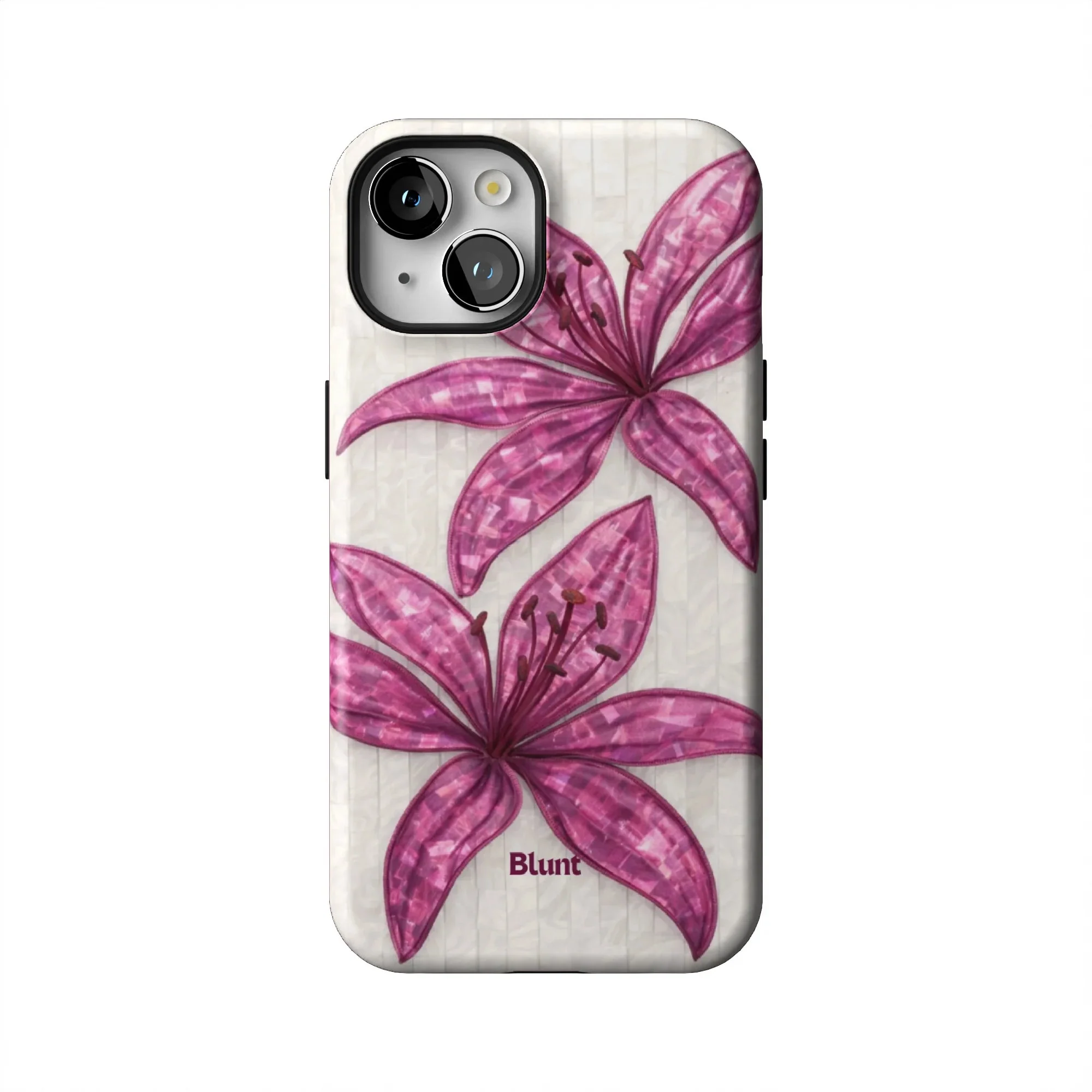 Purple Floral Luster iPhone Case - Image 14