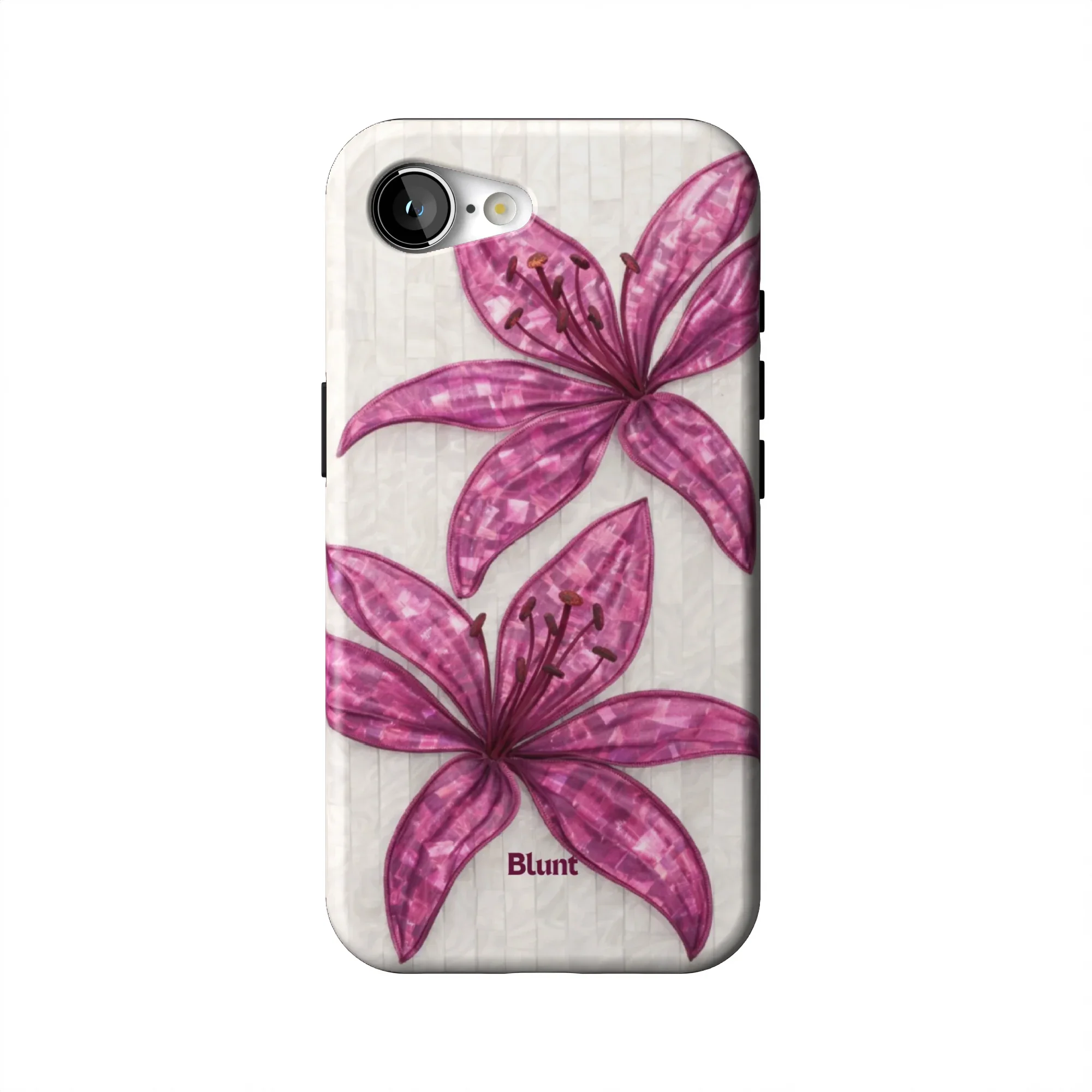 Purple Floral Luster iPhone Case - Image 58