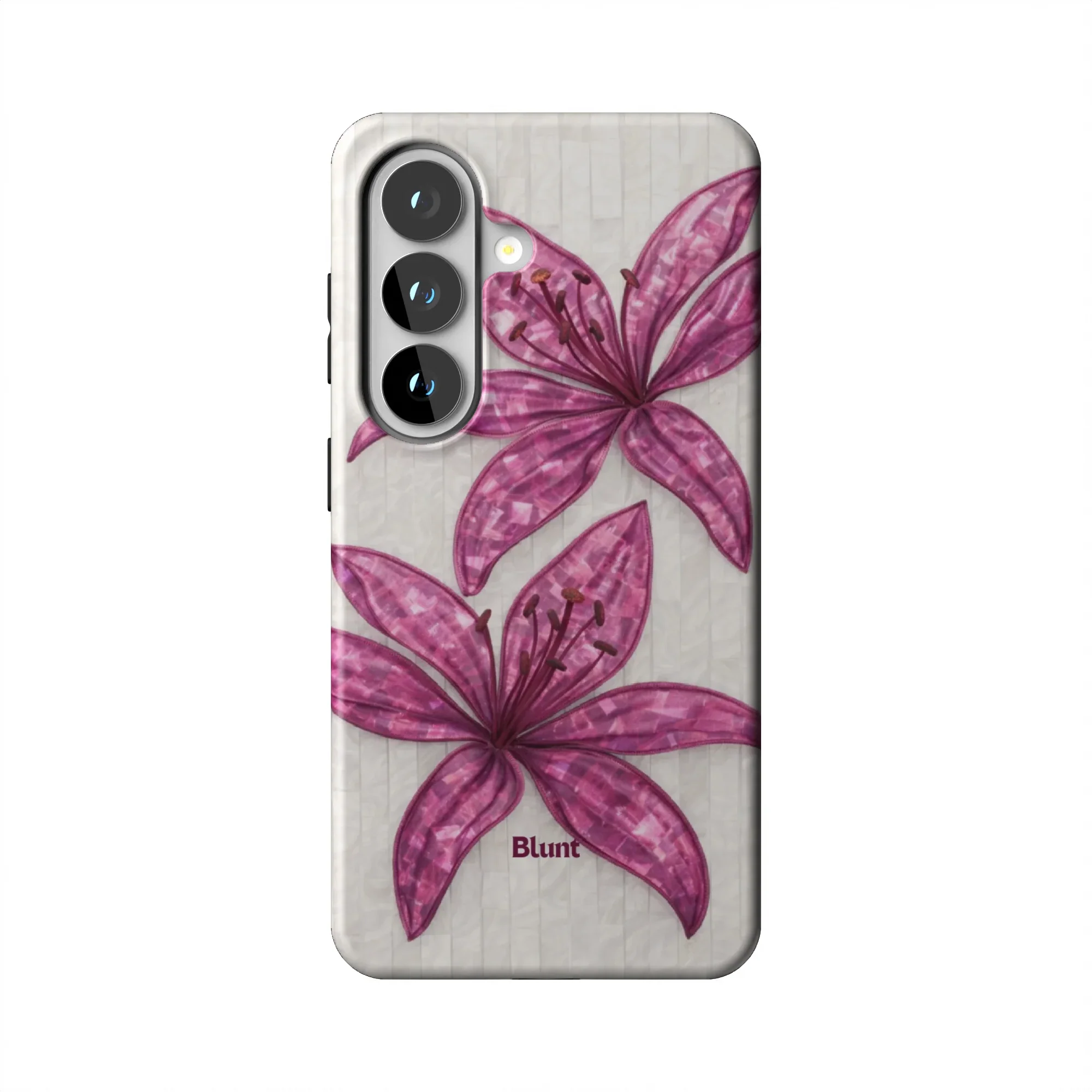 Purple Floral Luster Samsung Case - Image 13