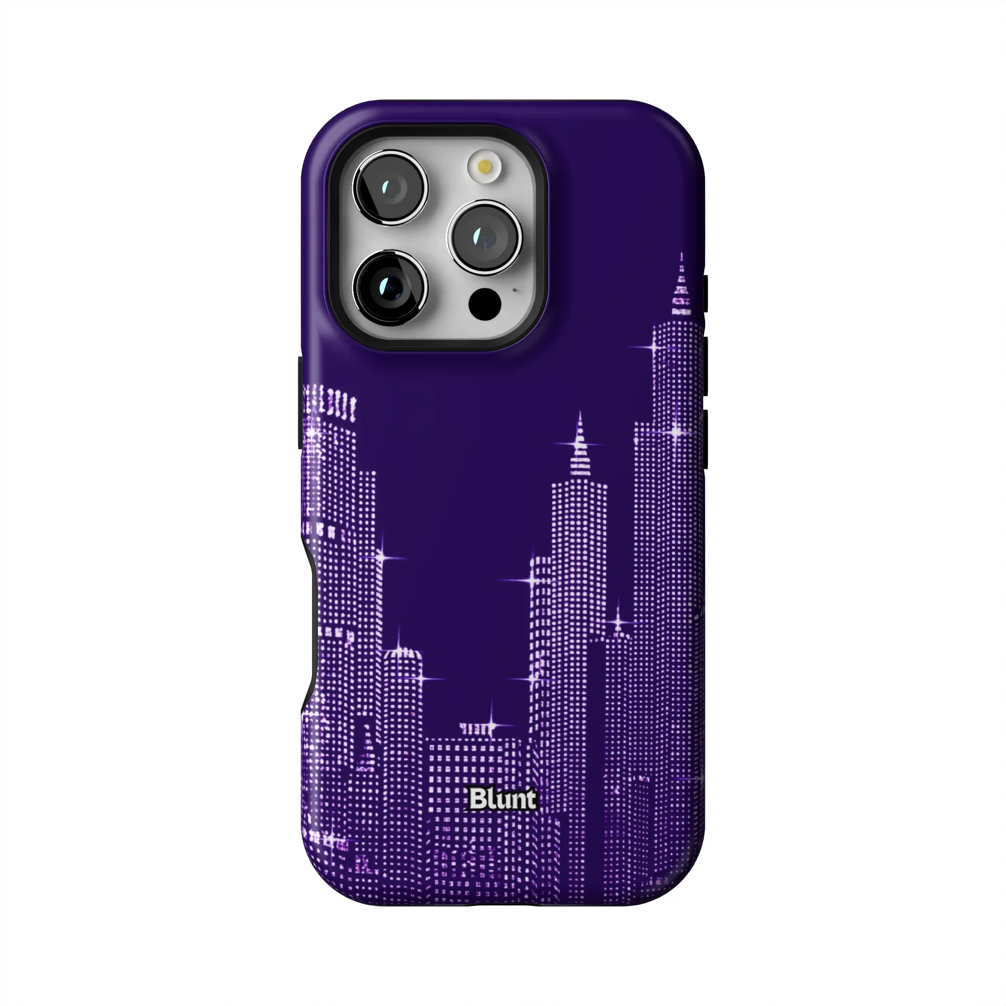 Purple NYC Skyeline iPhone Case - Image 14