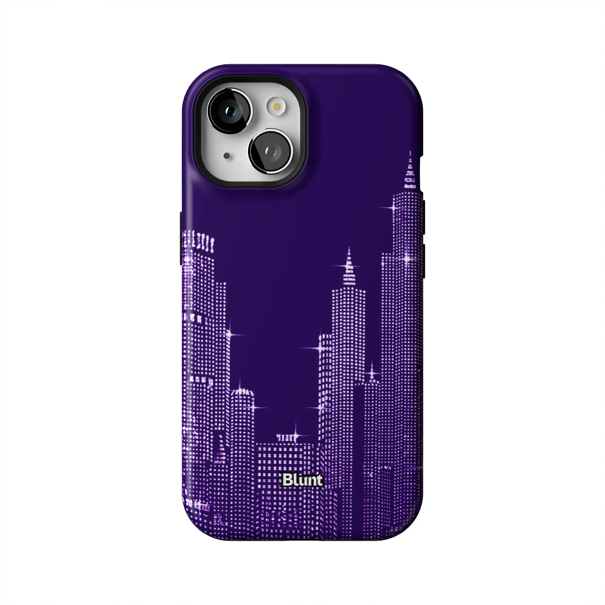Purple NYC Skyeline iPhone Case - Image 21