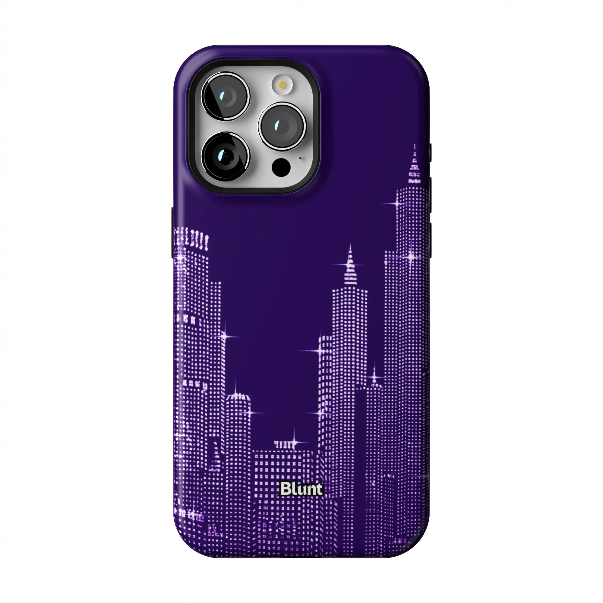 Purple NYC Skyeline iPhone Case - Image 25