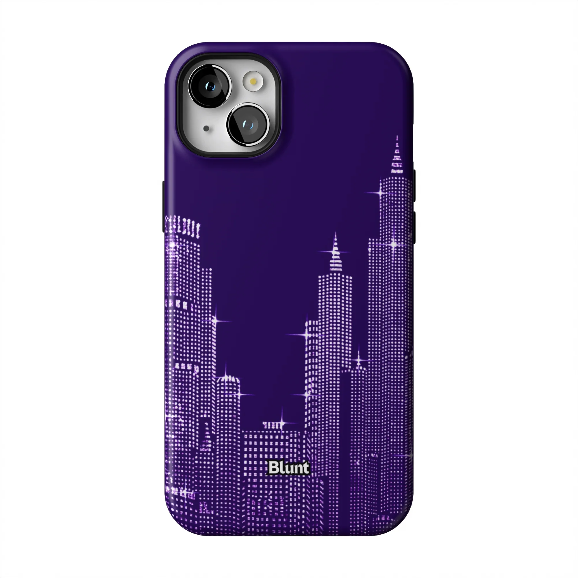 Purple NYC Skyeline iPhone Case - Image 36