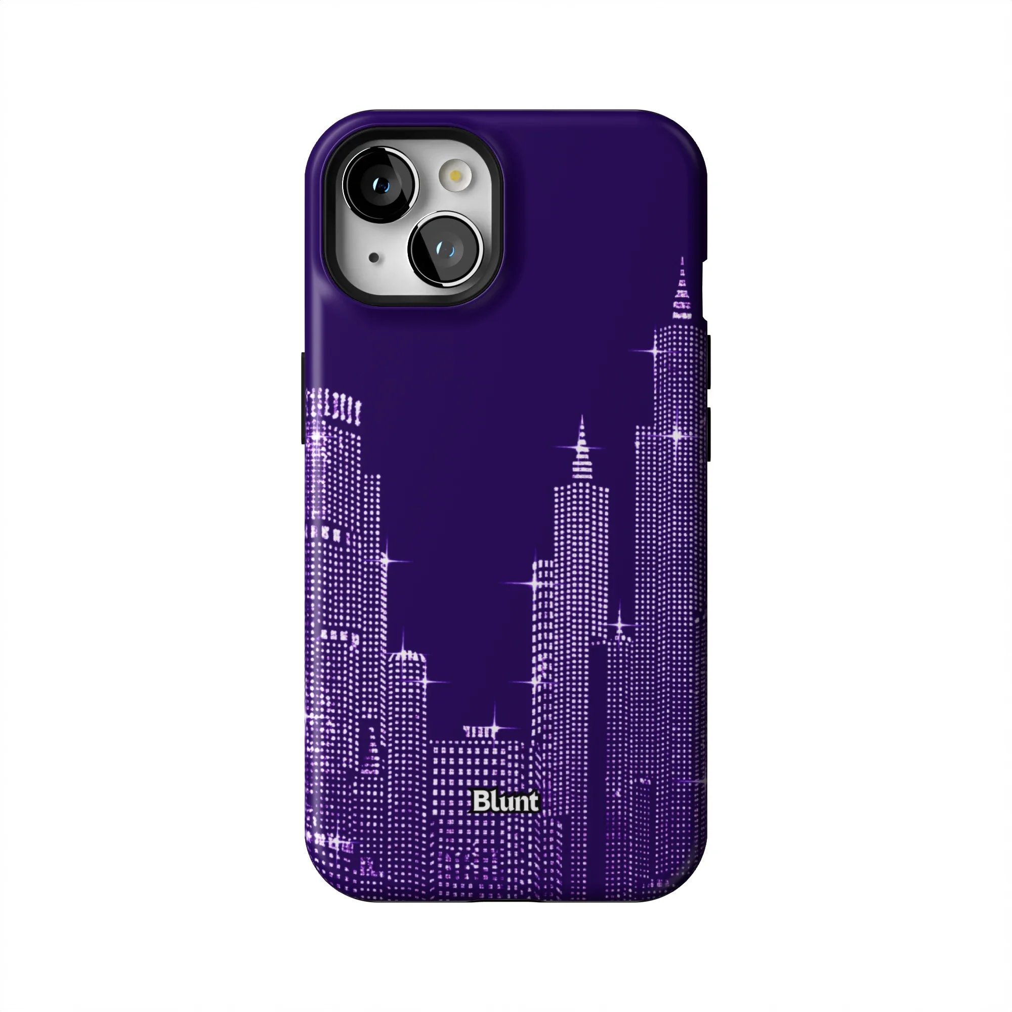 Purple NYC Skyeline iPhone Case - Image 38