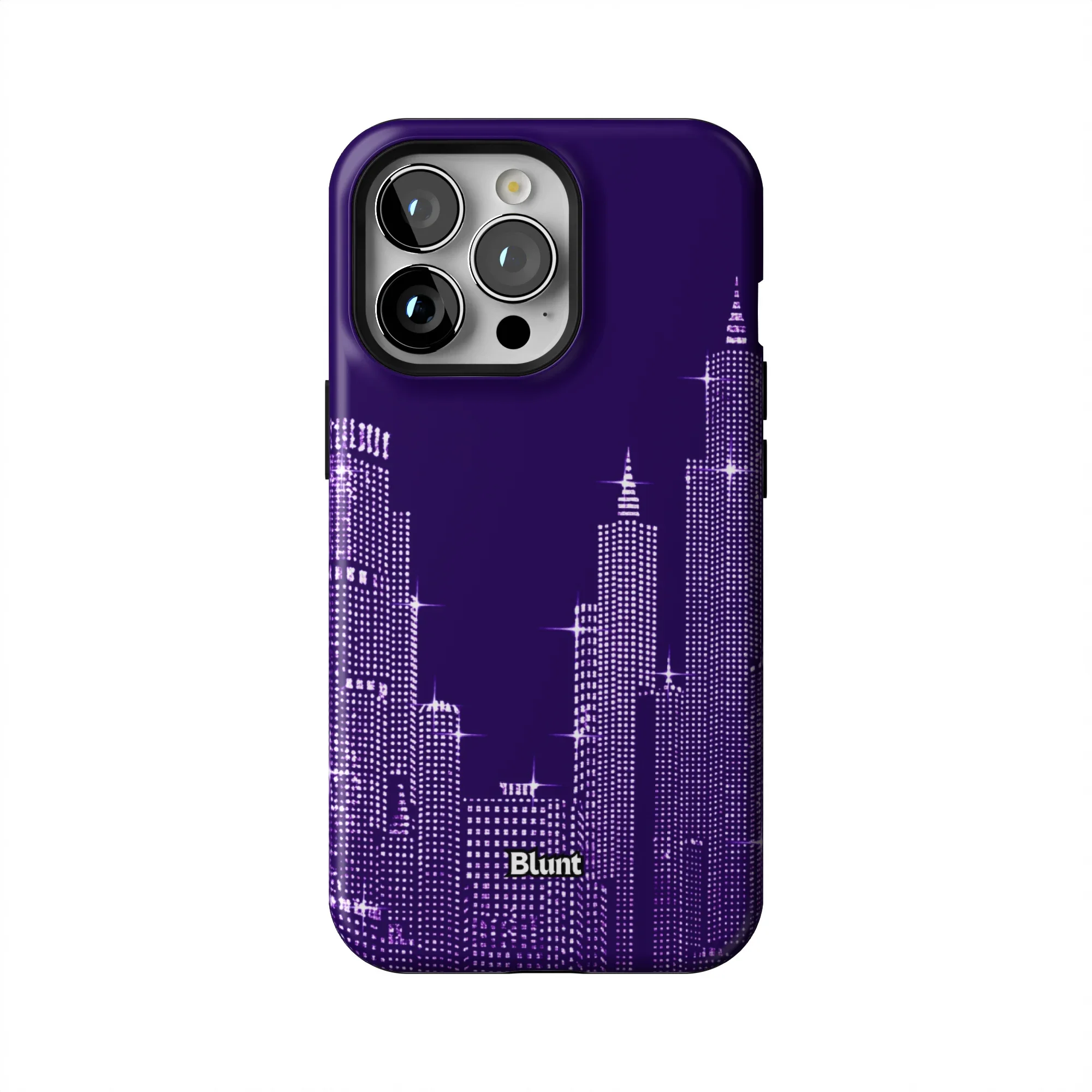 Purple NYC Skyeline iPhone Case - Image 40