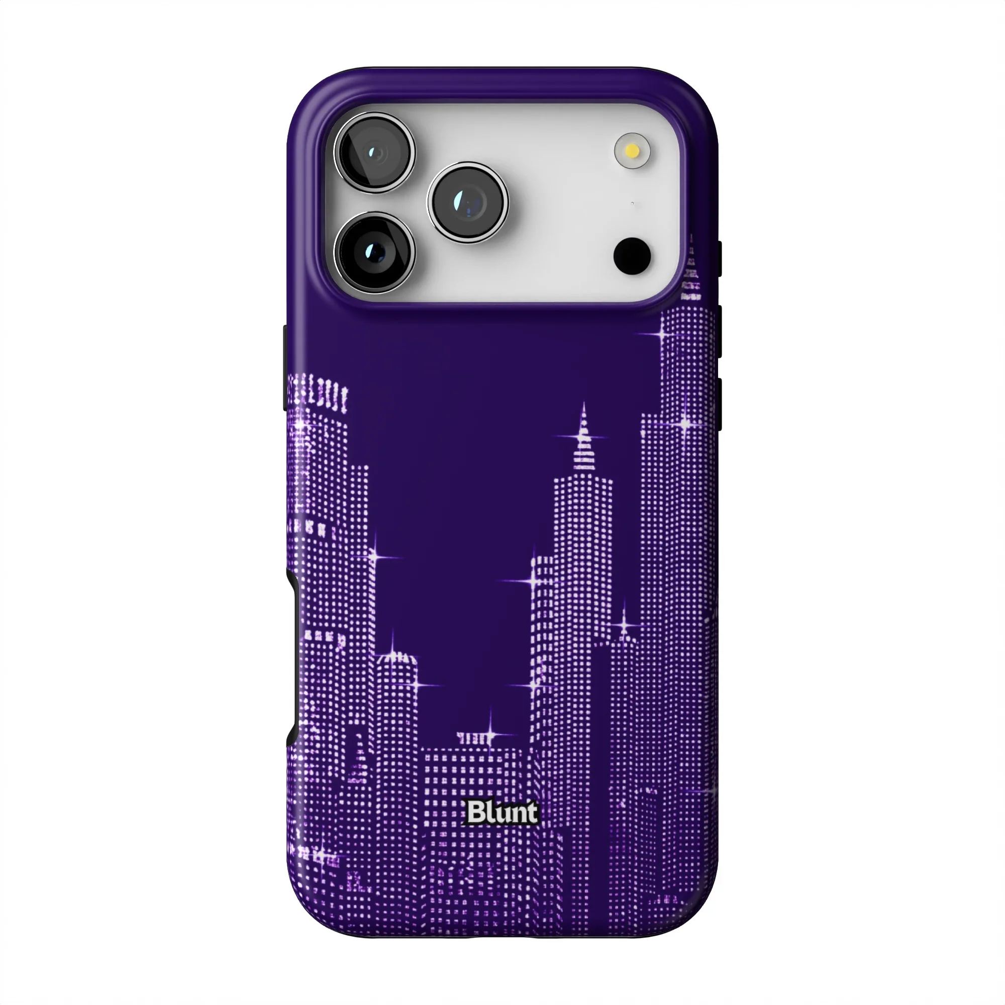 Purple NYC Skyeline iPhone Case - Image 5