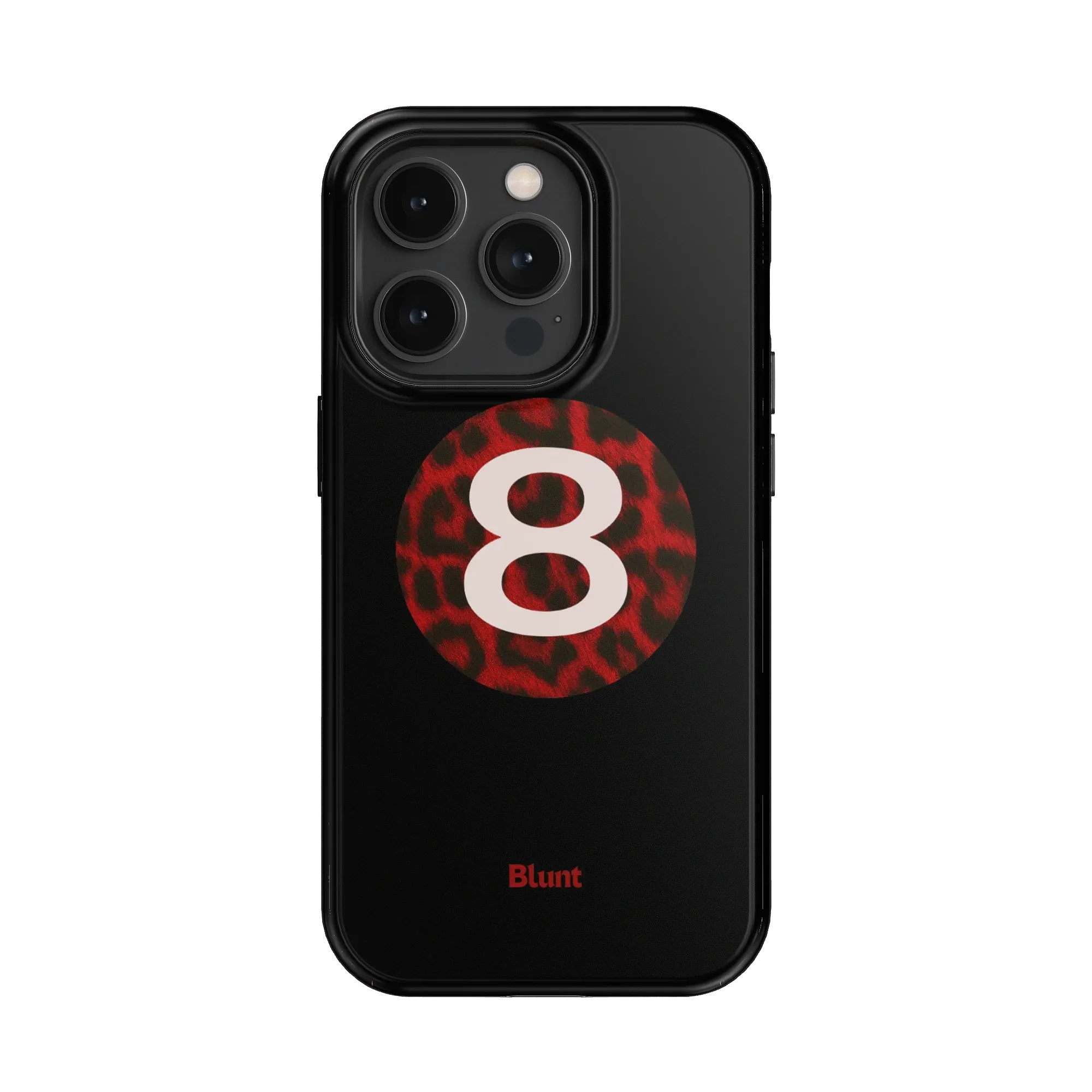 Red Cheetah Magic 8 iPhone Case - Image 14