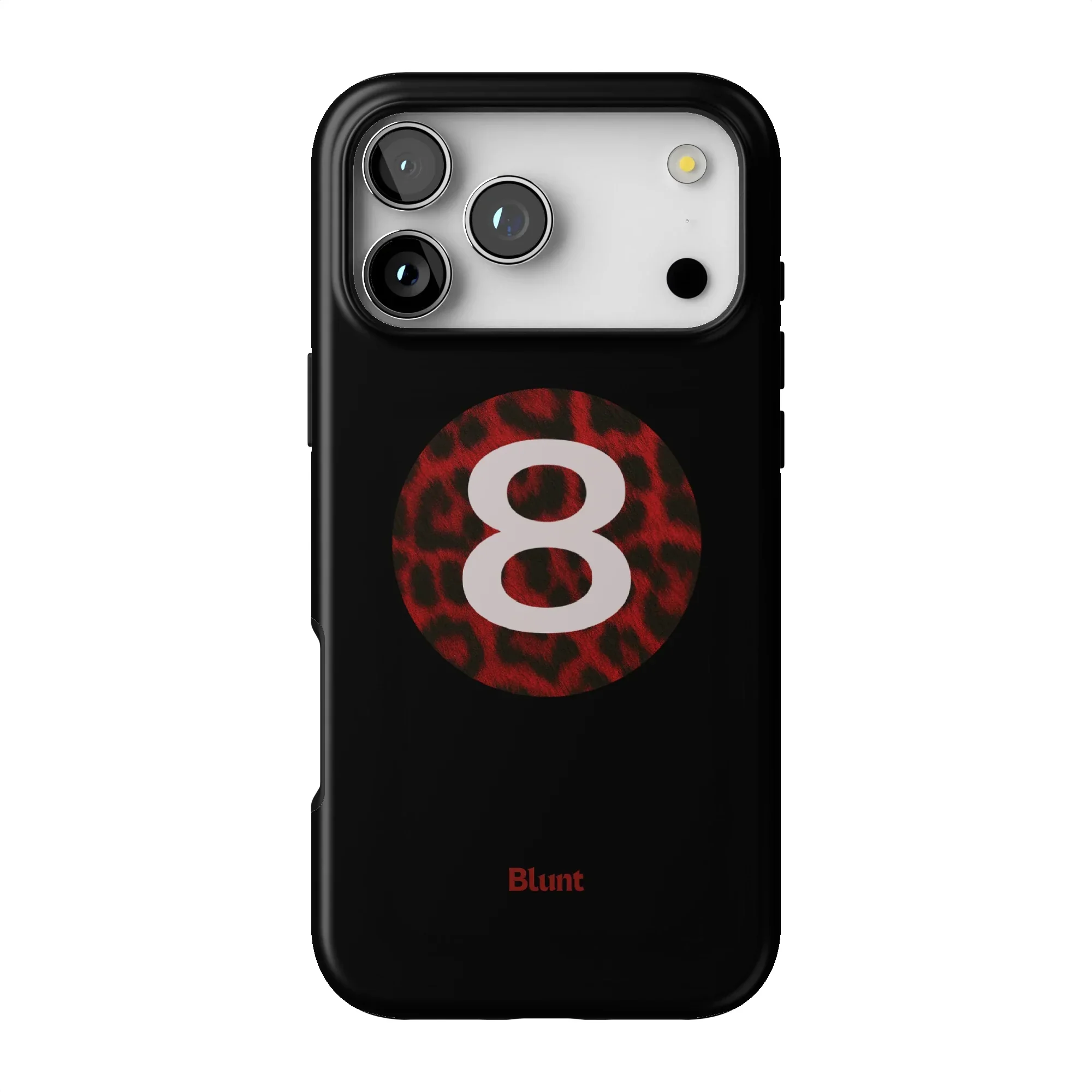 Red Cheetah Magic 8 iPhone Case - Image 34