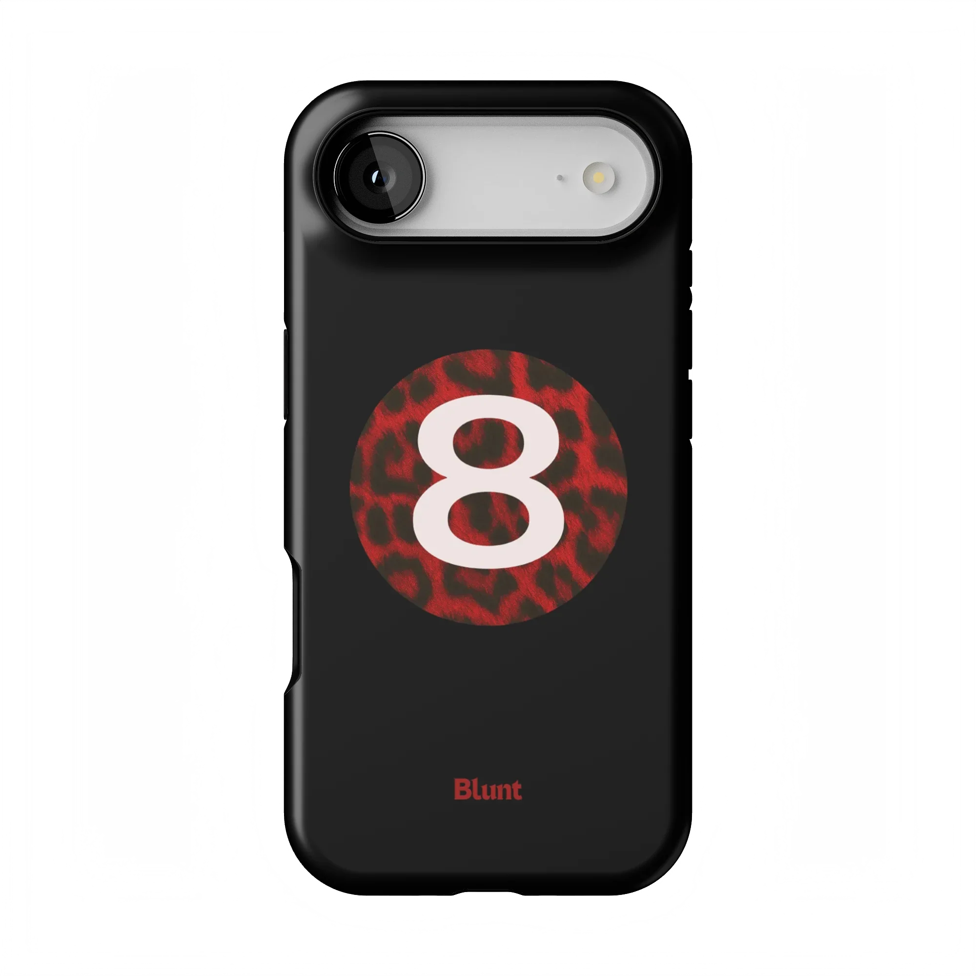 Red Cheetah Magic 8 iPhone Case - Image 4
