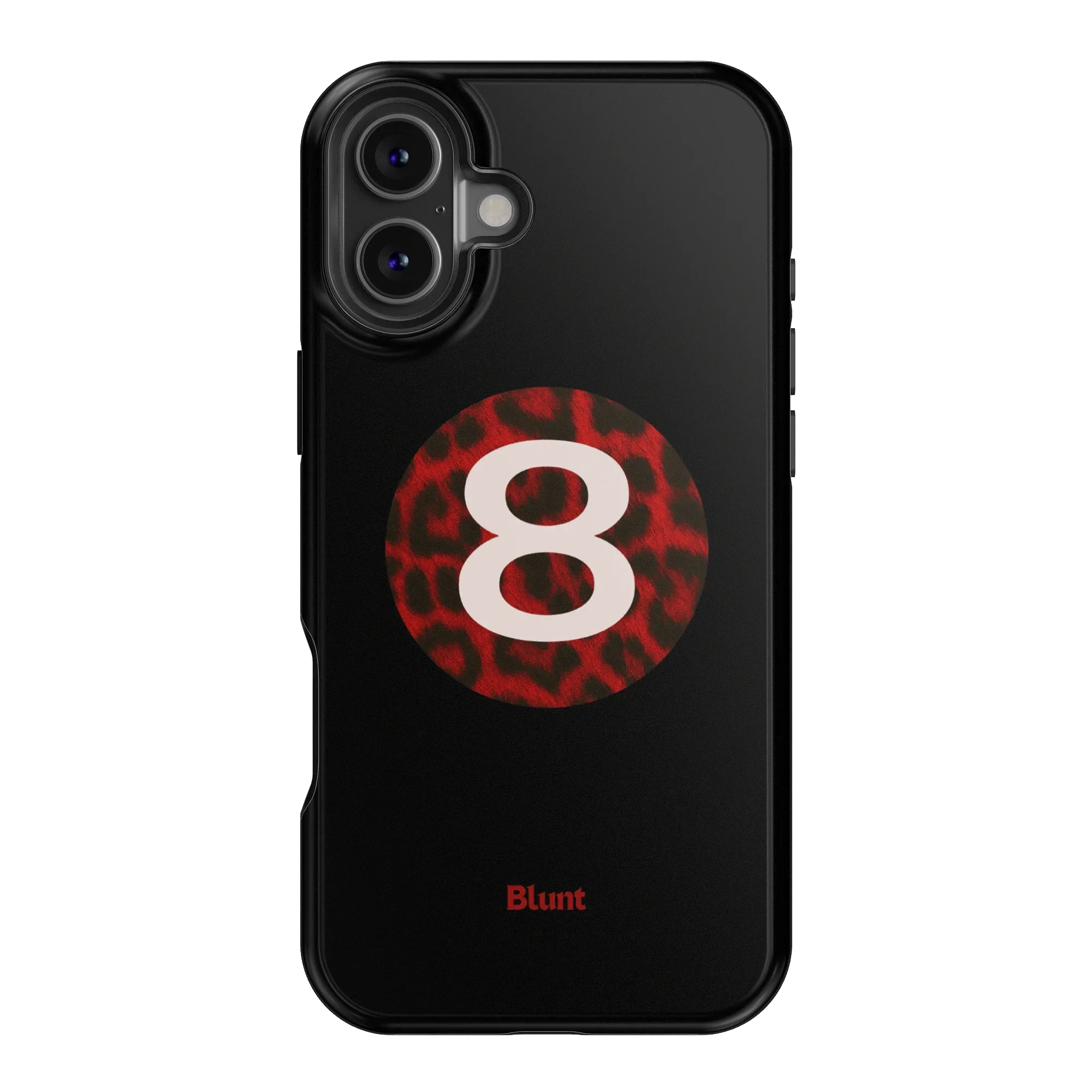 Red Cheetah Magic 8 iPhone Case - Image 8