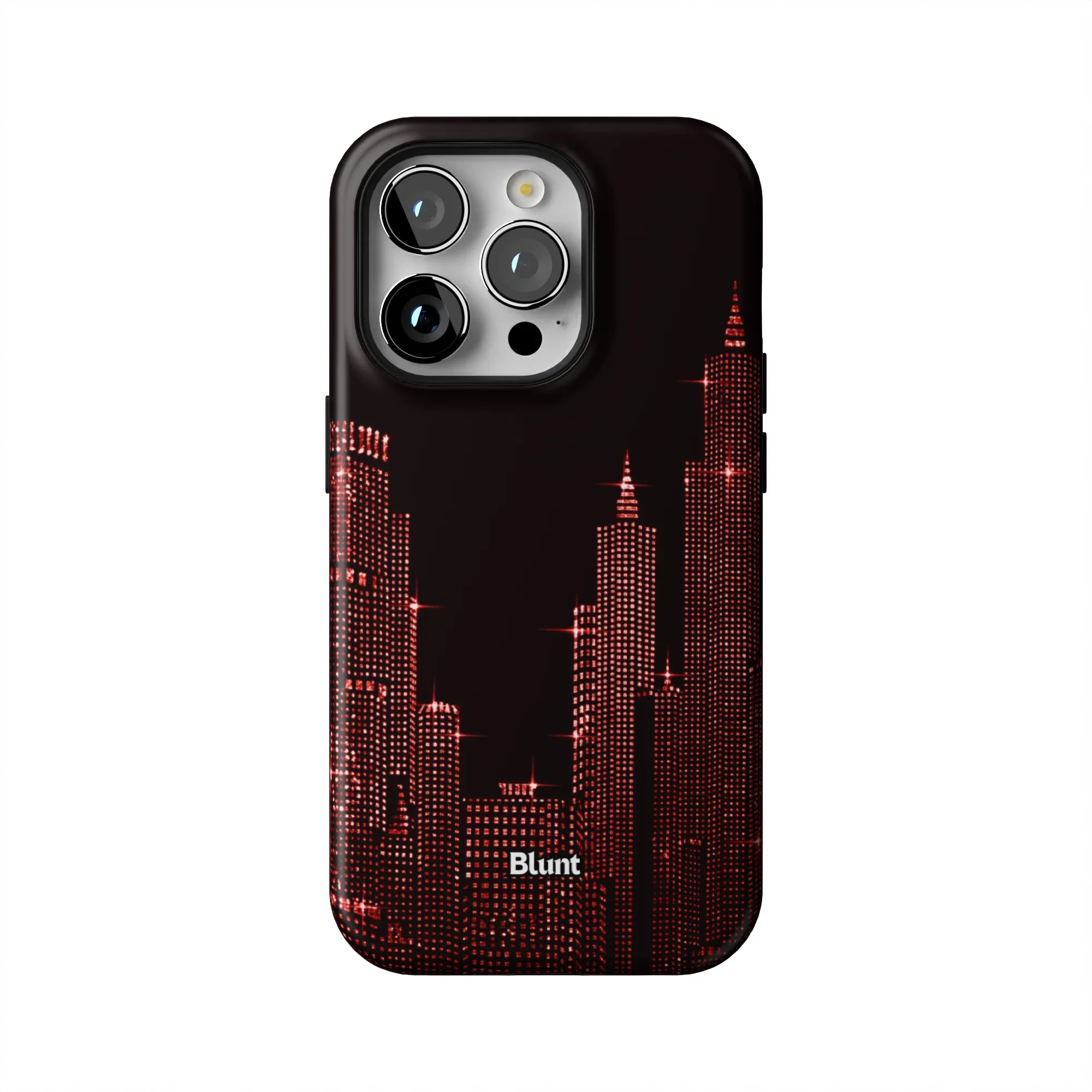 Red NYC Skyeline iPhone Case - Image 31
