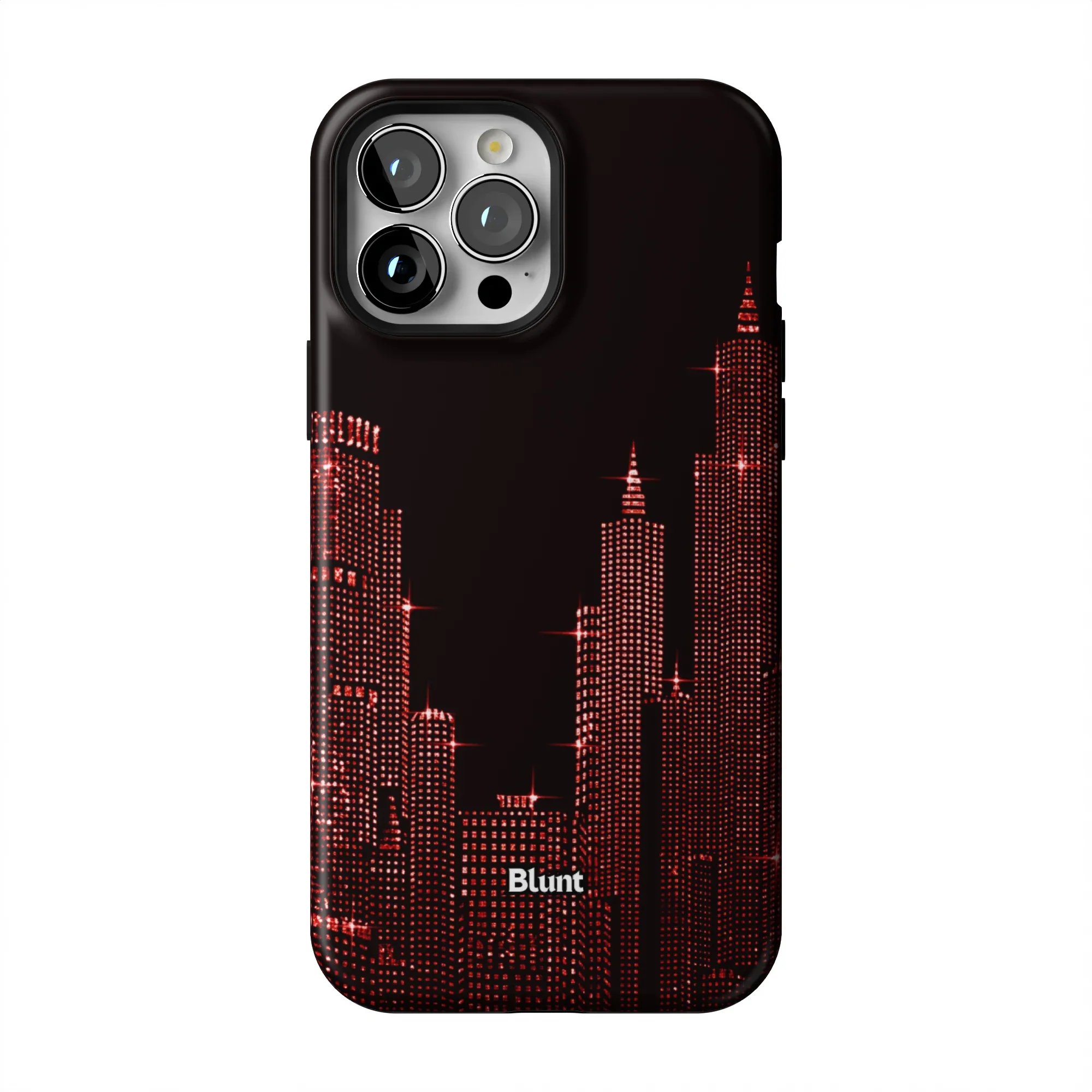 Red NYC Skyeline iPhone Case - Image 42
