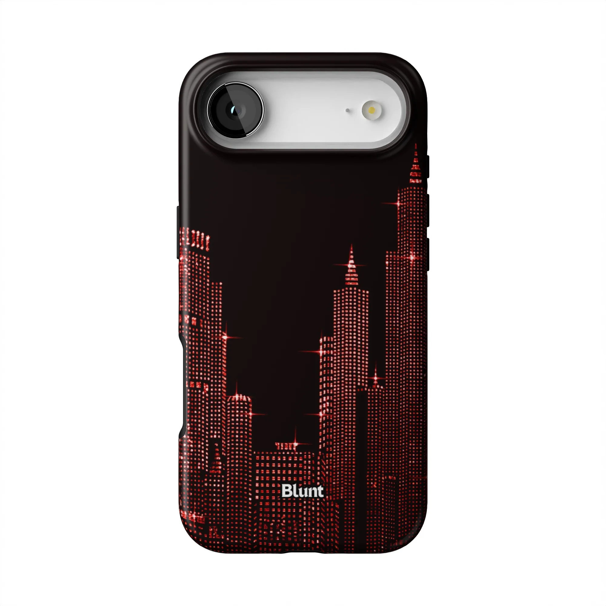 Red NYC Skyeline iPhone Case - Image 8