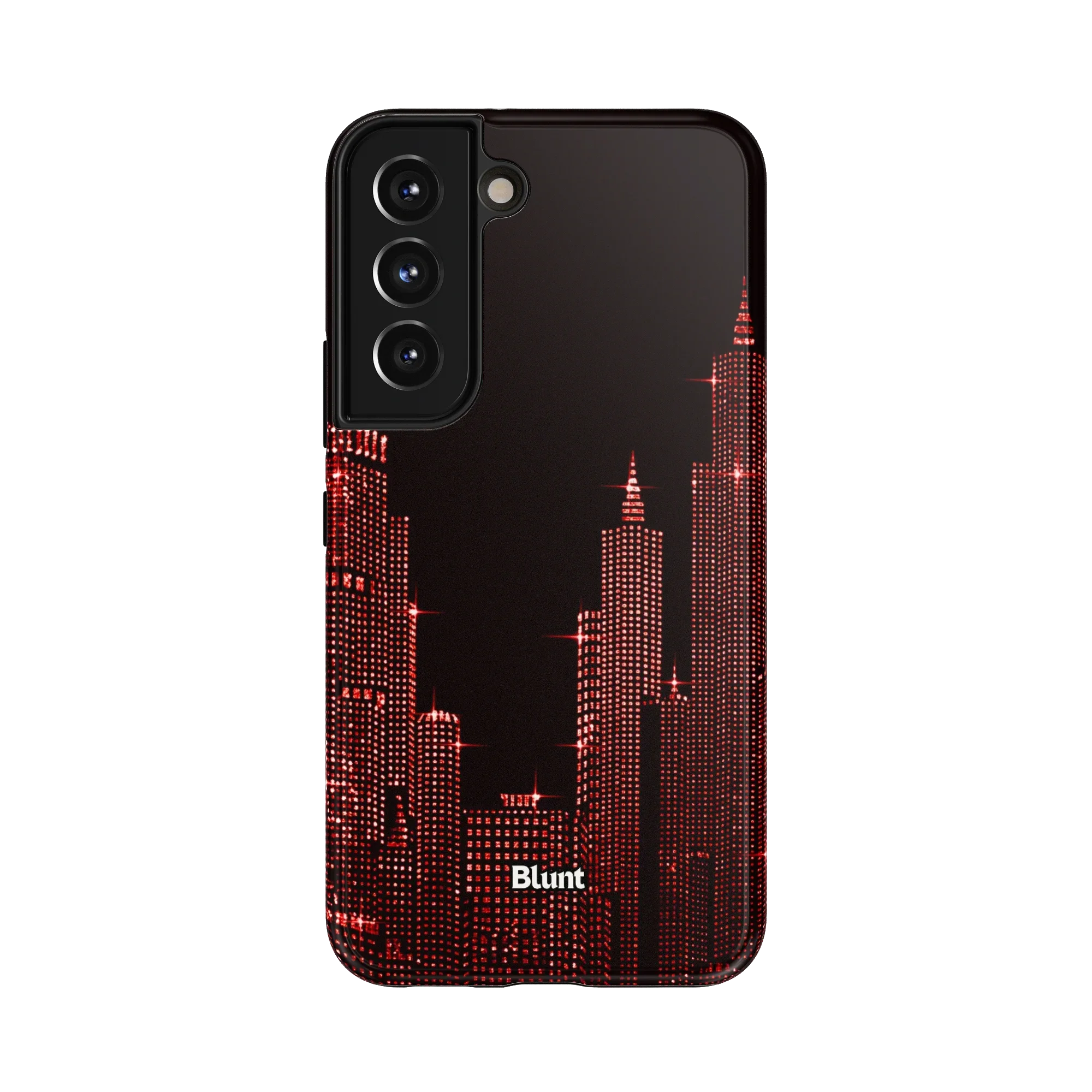 Red NYC Skyeline Samsung Phone Case - Image 16