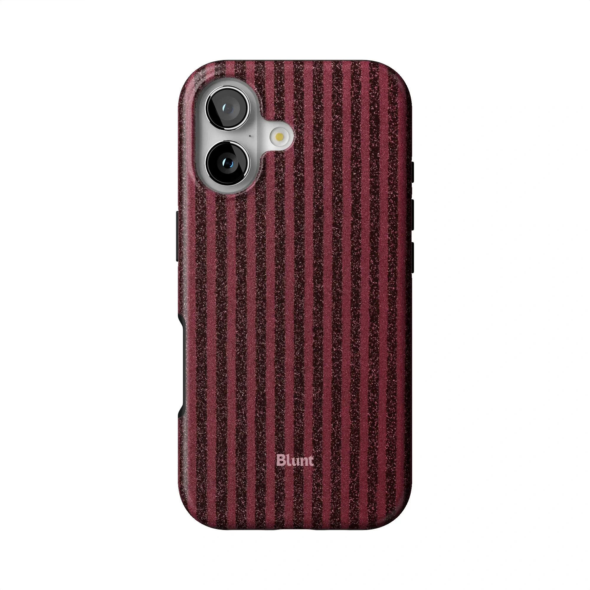 Red Sparkle Stripe iPhone Case - Image 32