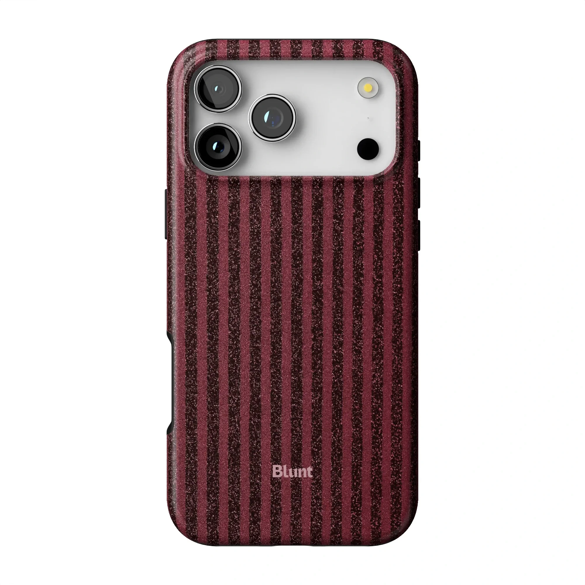 Red Sparkle Stripe iPhone Case - Image 34