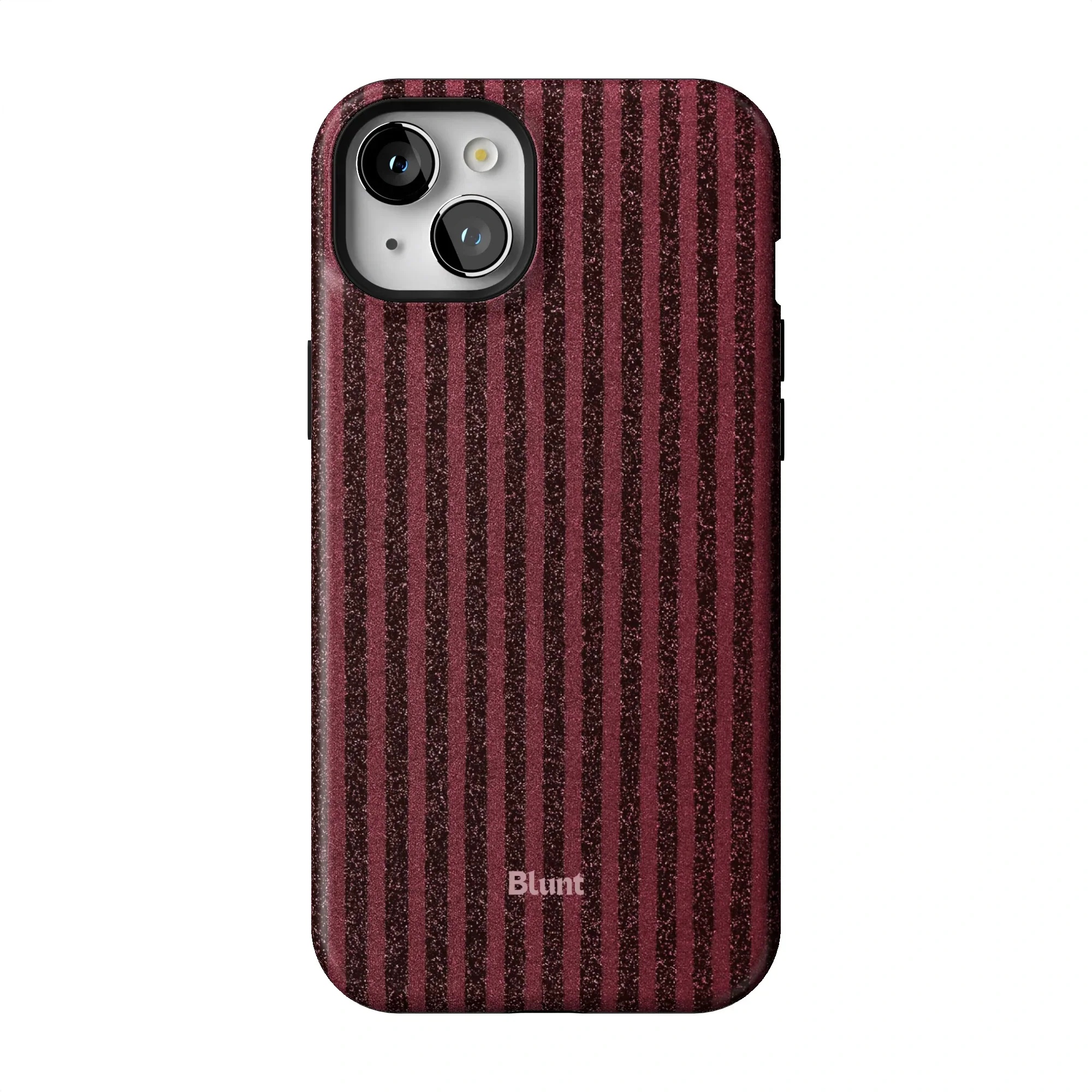 Red Sparkle Stripe iPhone Case - Image 43