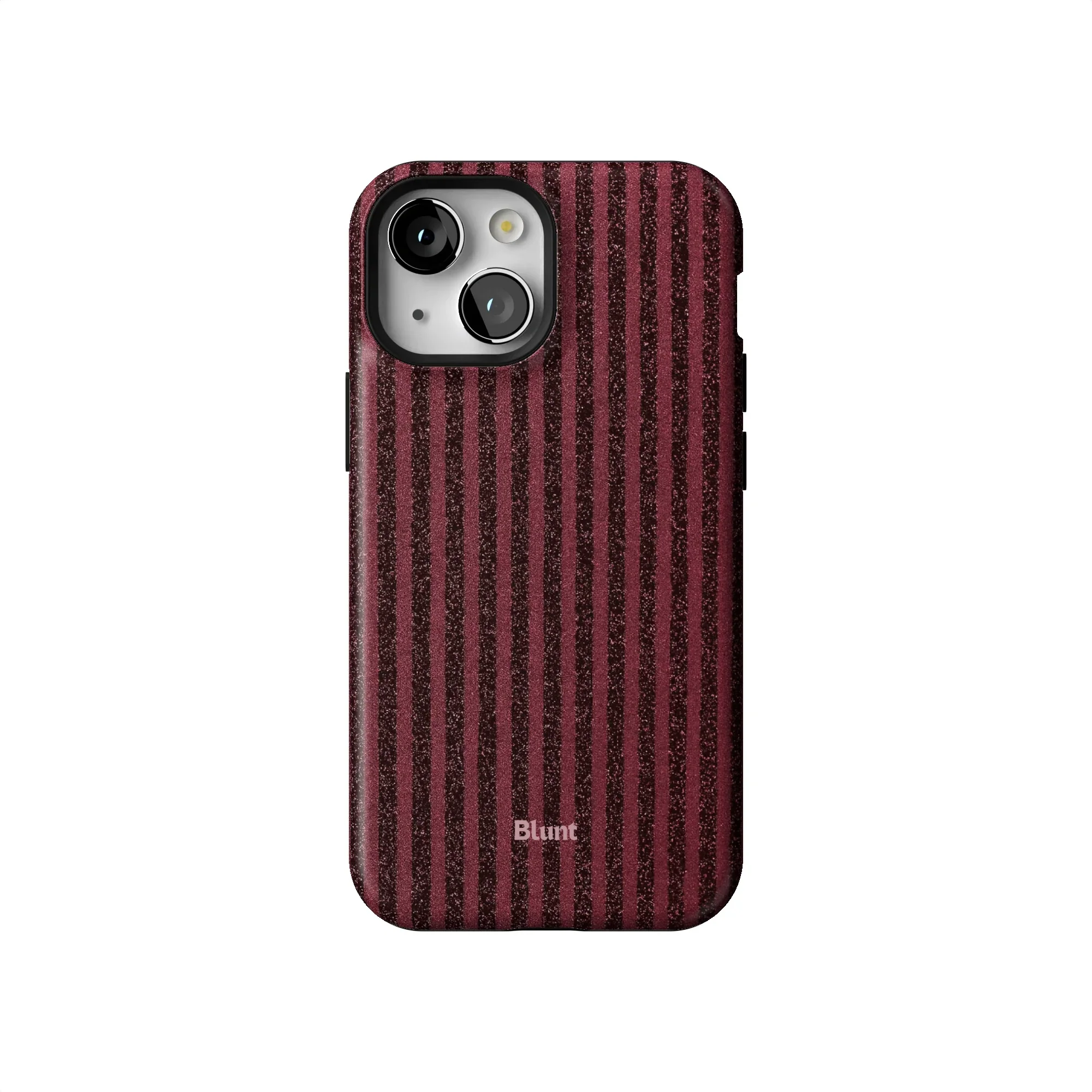 Red Sparkle Stripe iPhone Case - Image 51