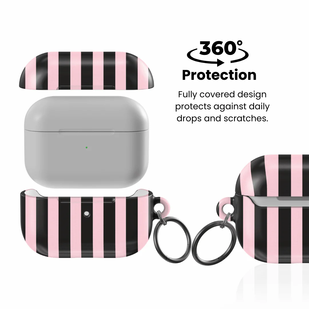Ribbon Stripe AirPod Case - Image 6