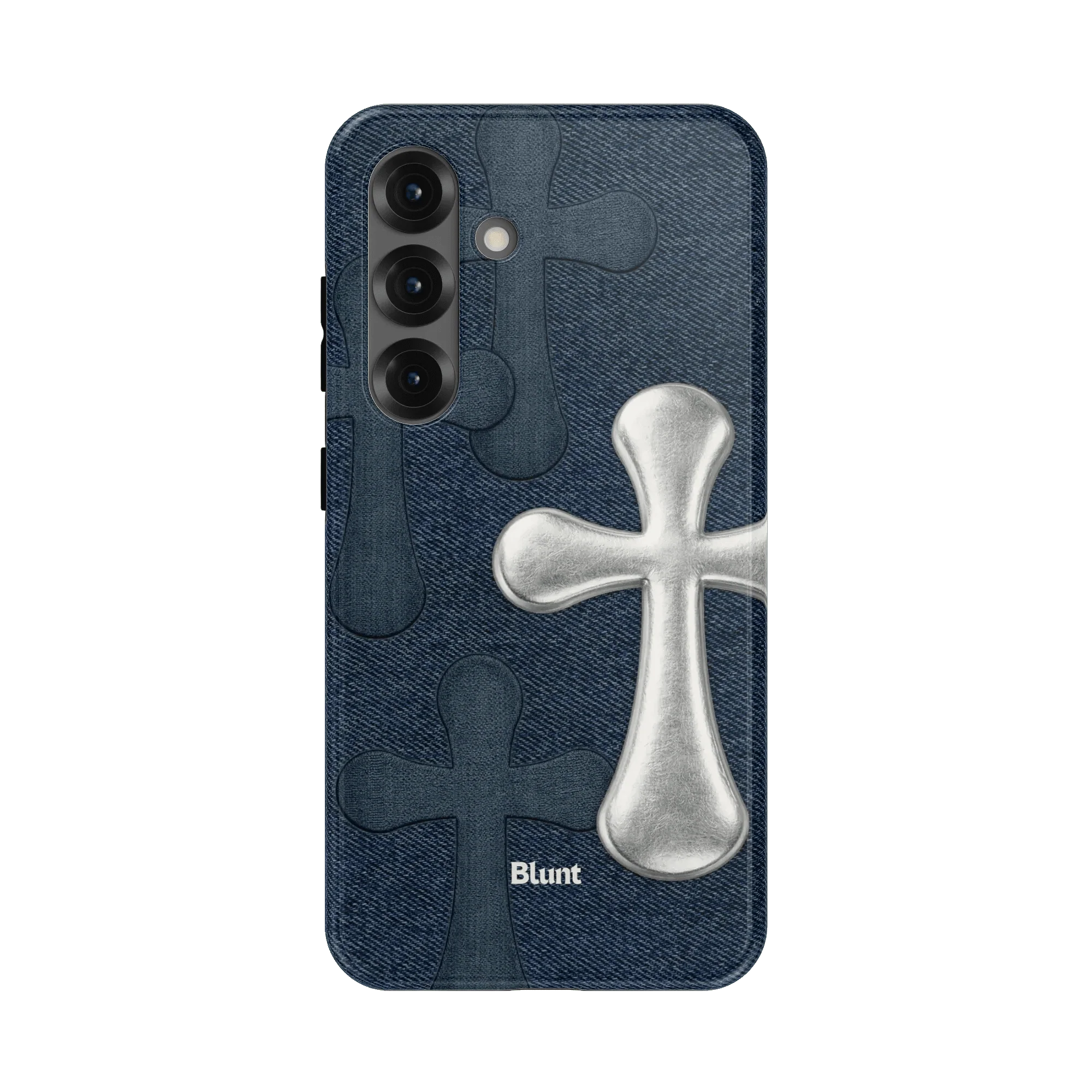 Silver Patch Samsung Case
