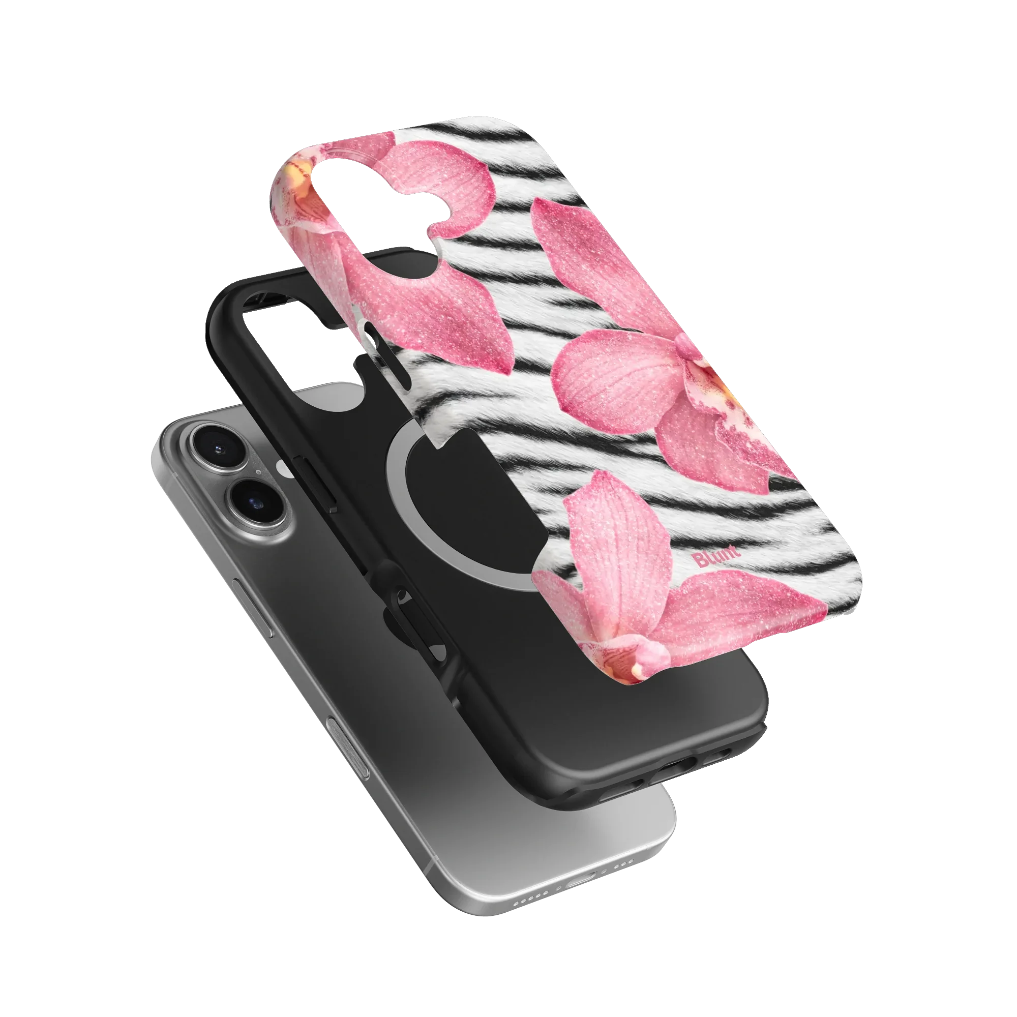 Striped Blossom iPhone Case - Image 29