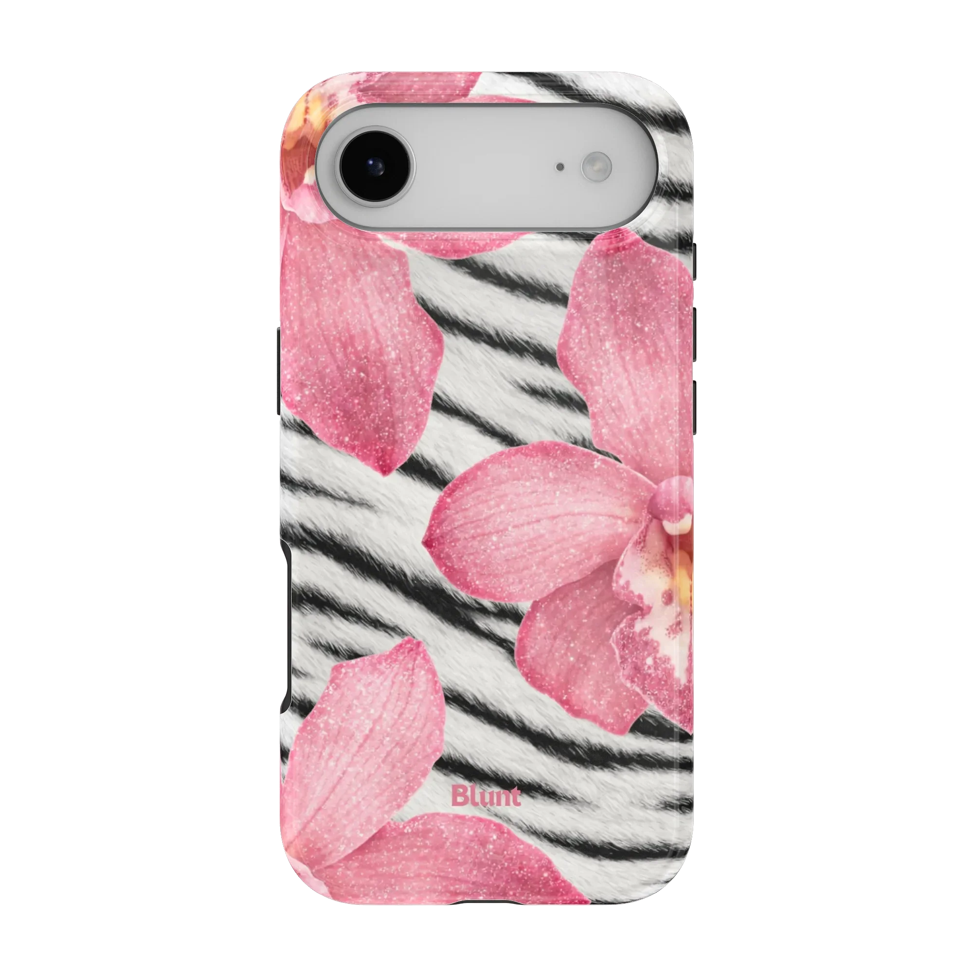 Striped Blossom iPhone Case - Image 4