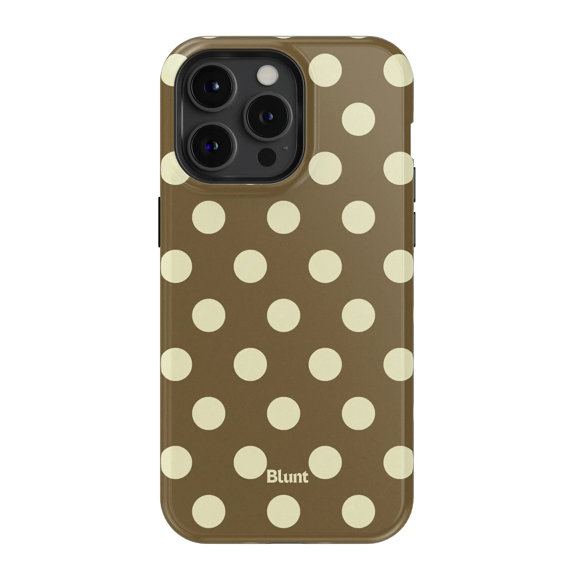 Toffee Cream Dot iPhone Case - Image 11