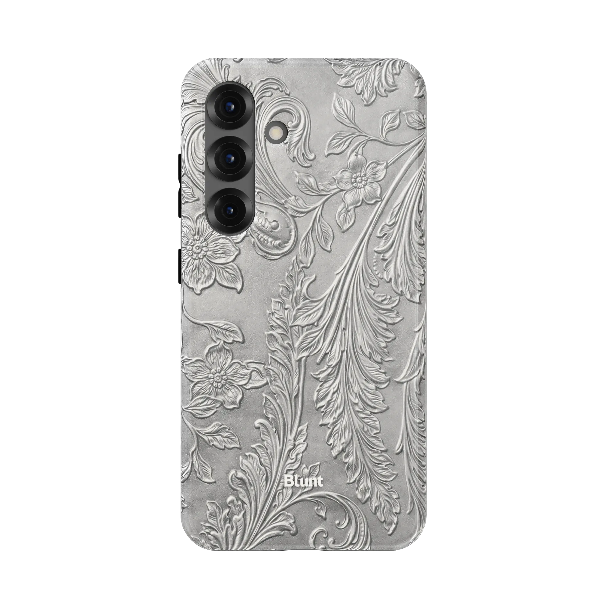 Tooled Silver Samsung Case