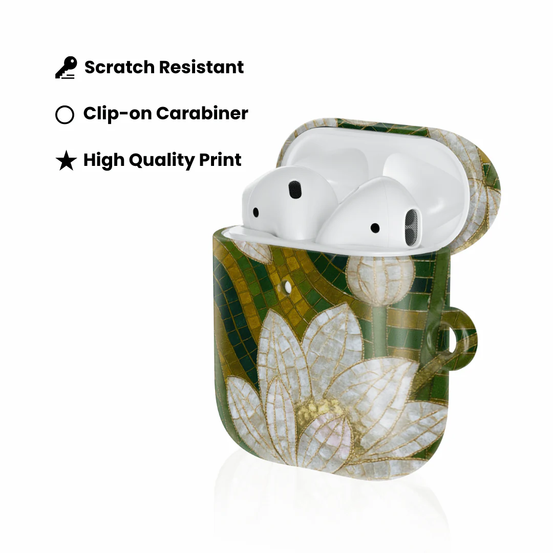 Water Lily AirPod Case - Image 3