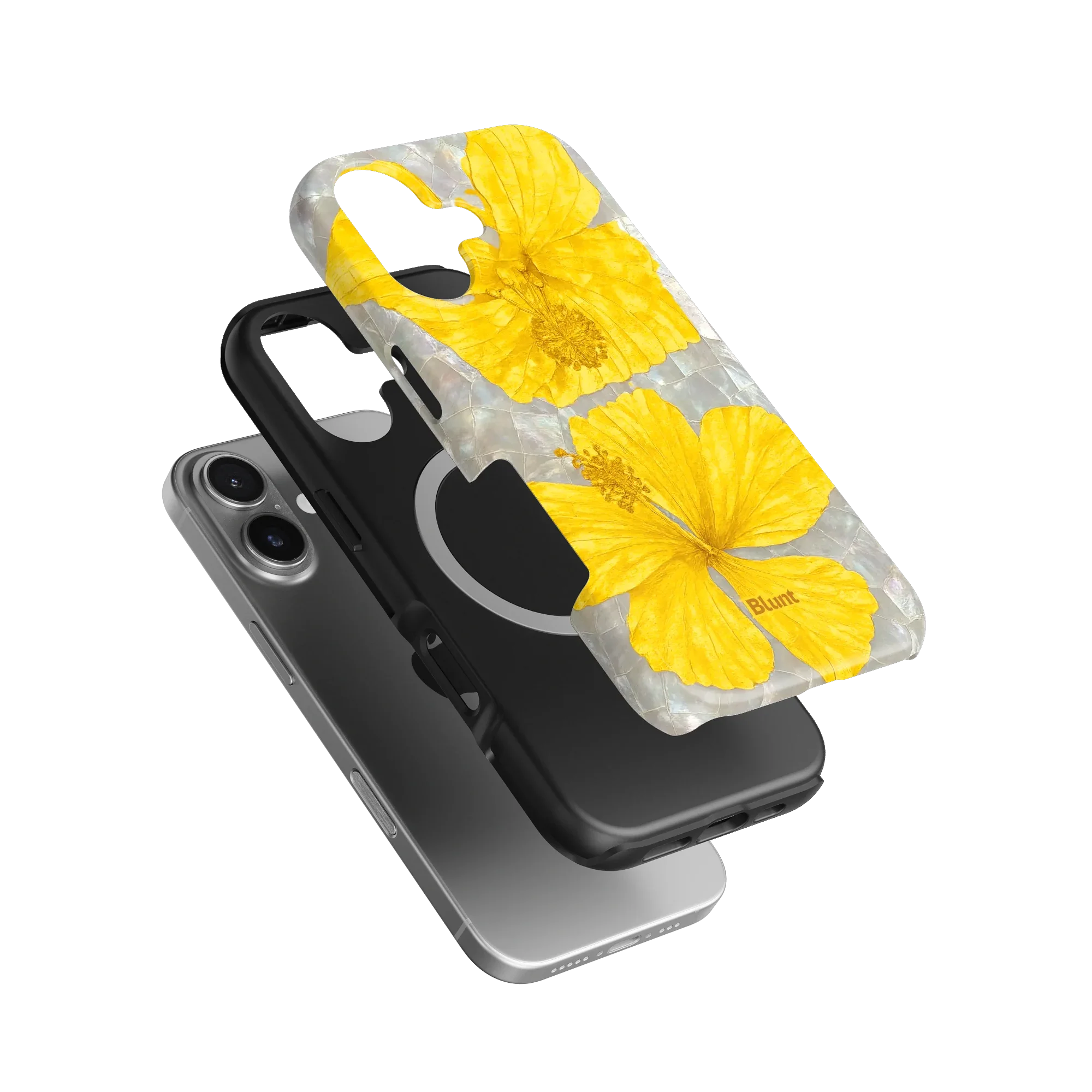 Yellow Coconut Bloom iPhone Case - Image 29