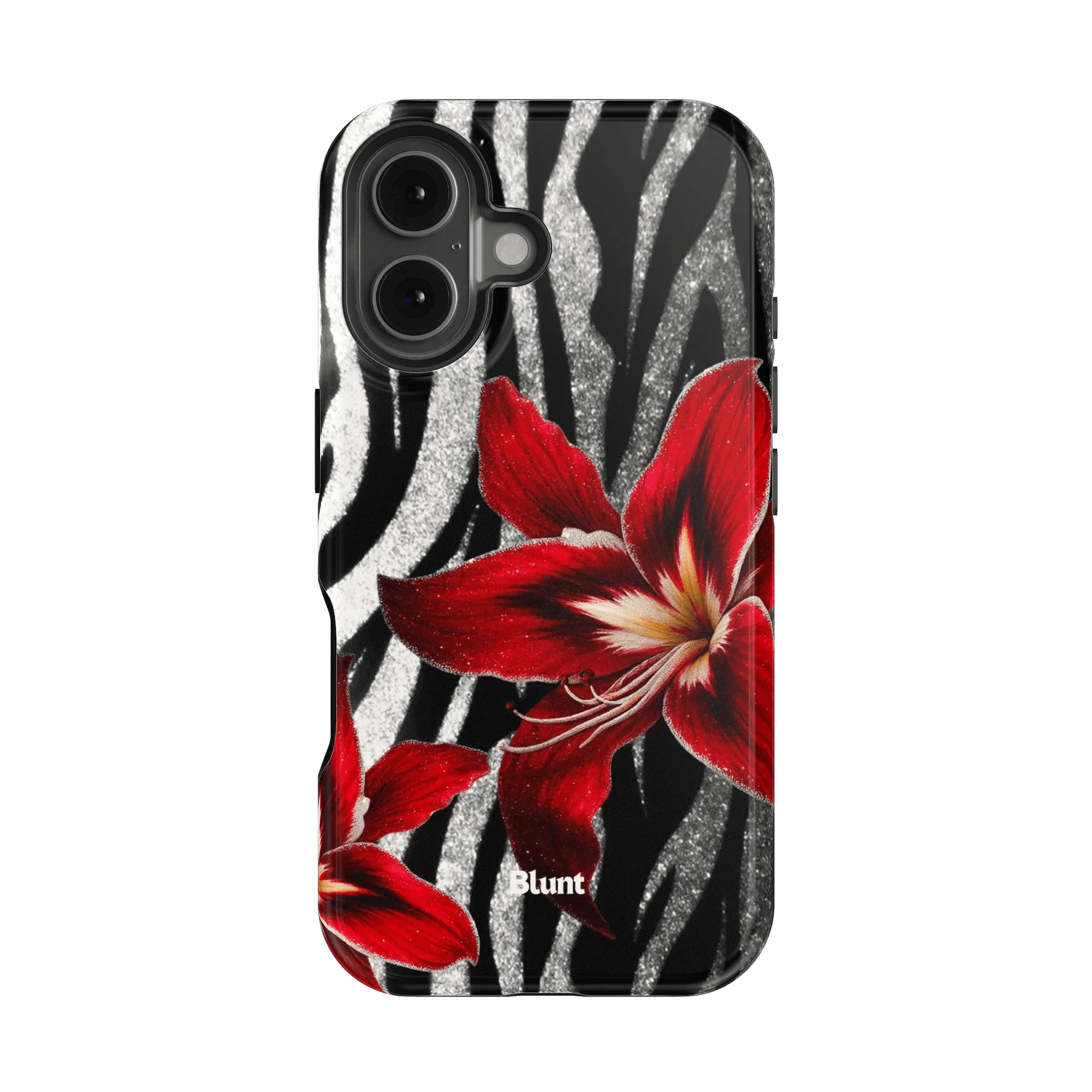 Zebra Rouge iPhone Case - Image 5